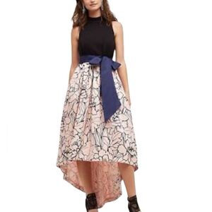 Anthropologie Moulinette Soeurs Sumi Dress Hi Lo Sash Waist Sleeveless Size 6